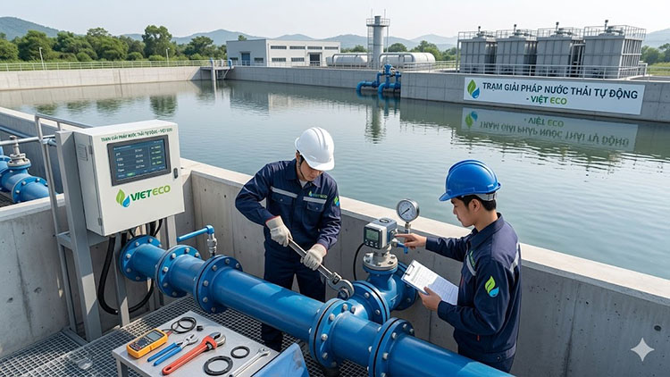 giải pháp nước thải tự động
