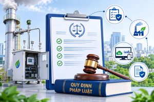 quy định pháp luật về quan trắc khí thải