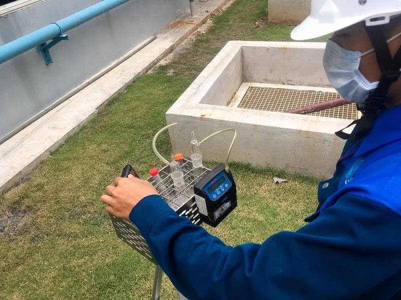 thay thế thiết bị quan trắc
