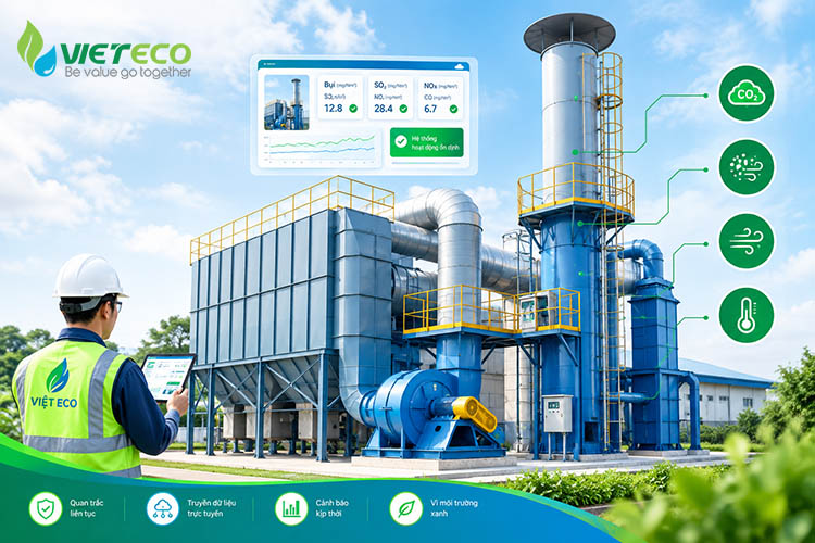bảo trì hệ thống quan trắc khí thải như thế nào